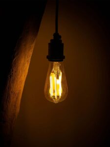 Illustration d'éclairage pour réaliser des économies d'énergie