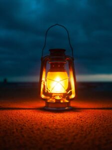 Illustration d'éclairage de type lanterne pour réaliser des économies d'énergie
