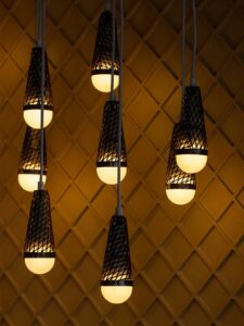 Illustration d'éclairage LED pour réaliser des économies d'énergie