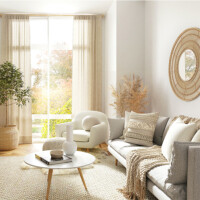 un salon cosy