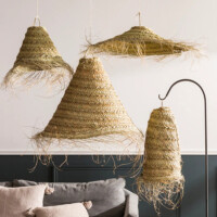 des suspensions en fibres naturelles tressées